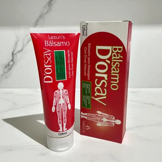 Loção de Massagem Bálsamo Dorsay - 120ml - Lexuns