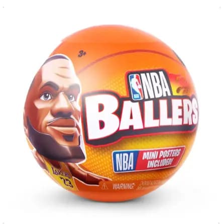 Boneco Nba Ballers Brands Com Bola De Basquete E Acessórios - Surprise