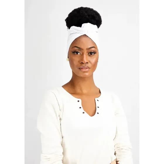 Turbante Aramado Viscose - Branco (Cópia)