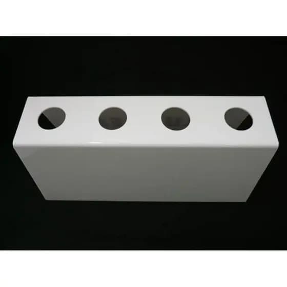 Suporte Branco Pizza Cone Temaki Sorvete Batatas Mesa 4cones