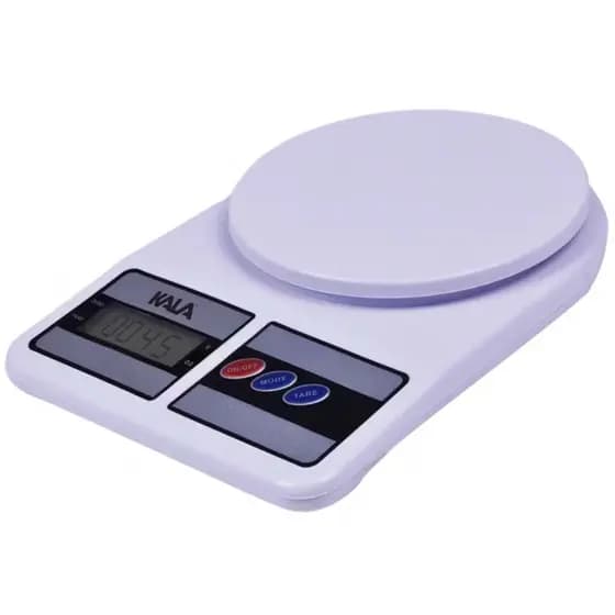 Balança Digital de Cozinha 10kg KALA Alta Precisão LCD – Balança Eletrônica Portátil para Alimentos