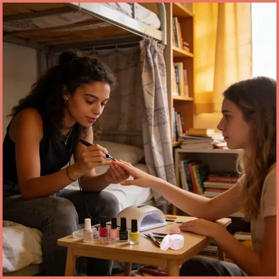 Esterilizador Para Ferramentas De Unhas Recipiente De Limpeza De Manicure Resistente A Altas Temperaturas Caixa xurit3br