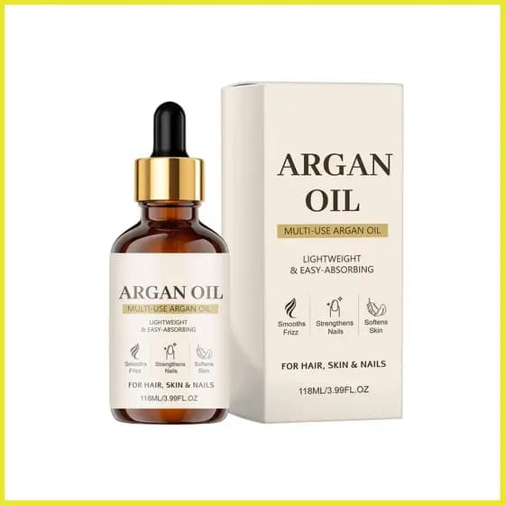 Após O Banho Óleo Corporal 118ML Orgânico Fortalecedor Da Pele Do Prego Anti-Frizz De Cabelo Para Mulheres Adulto Amigo