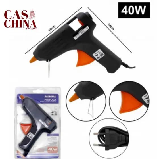 PISTOLA DE COLA QUENTE BIVOLT ALFACELL 40W
