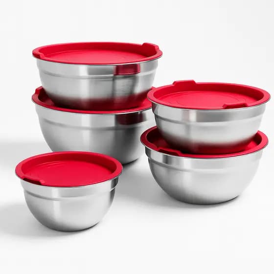 Kit Tigela Bowl para Alimentos Cozinha Louça Inox Utensílios Doméstico