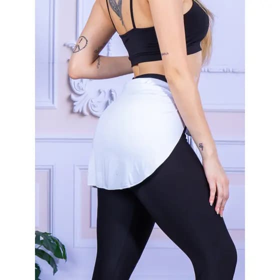 Tapa Bumbum Fitness Saia Tampa Legging Roupas de Academia