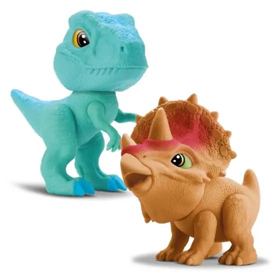 Brinquedo Dinossauro Grande Little Dino Velociraptor Triceratops Bambola Brinquedos Infantil Ótimo Presente