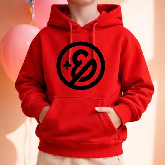 Moletom Canguru Infantil Blusa Enaldinho Estampa Youtuber Moda Kids 100% Algodão Premium