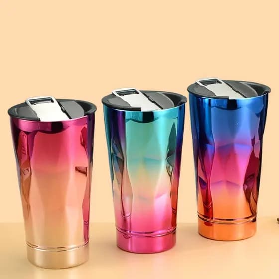 Copo térmico 473ml 3D c/ tampa e Abridor