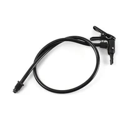 Mangueira Conexão Bomba Manual ALUMINIO para encher pneu de BIKE e MOTO. Tam 30cm
