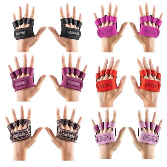 Luvinha Palmar Academia Treino Musculação Conforto Proteção De Academia Luva Mini Palma Fitness