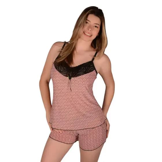 KIT 3 Short Doll Liganete Estampas Variadas