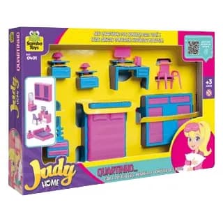 Coleção Judy Home Quarto Brinquedo Infantil Samba Toys