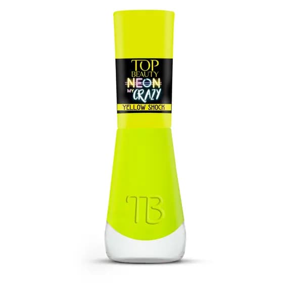 Esmalte Neon Yellow Shock Top Beauty
