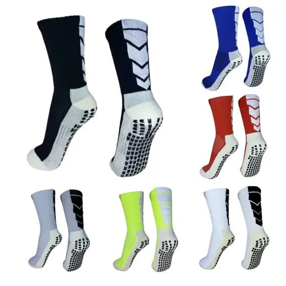 Meias de Futebol Masculinas Antiderrapante Esportiva /Meia Futsal De Boa Qualidade Unisex Sport