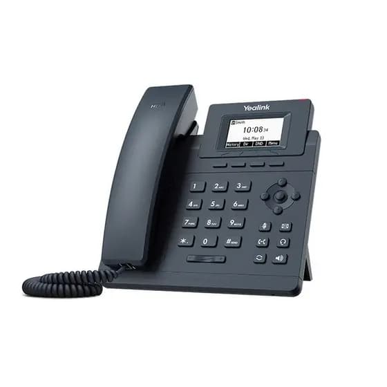 Telefone IP Yealink SIP T30 com fonte