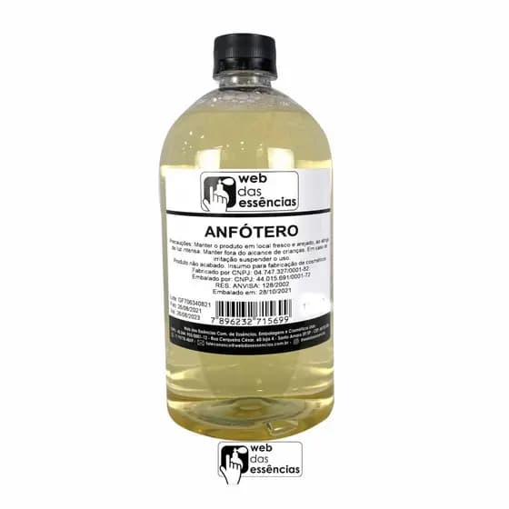 Anfótero para Sabonetes - Shampoos (500ml) - Web das Essências -