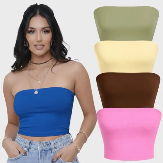 CROPED FAIXA TOMARA QUE CAIA SUPLEX BÁSICO BRASIL ACADEMIA TENDENCIA DE MODACORES CARNAVAL VERÃO