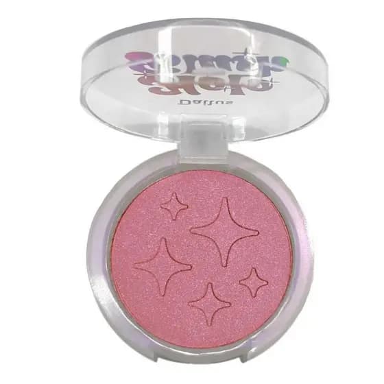 Bush Holo Dailus Alta Pigmentação Longa duração 2 em 1: blush e iluminador - Monte seu kit
