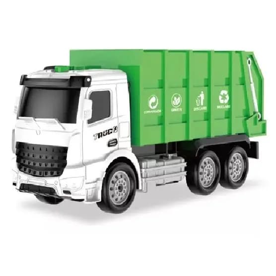 Mini Caminhão City Truck Reciclagem Com Luz E Som Cardoso