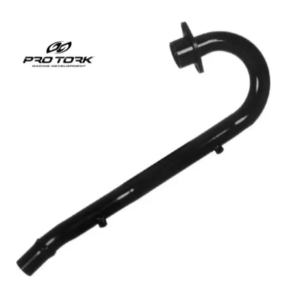 Curva Do Escape Modelo Original Nxr 150 Bros 2003 A 2008 Preto Pro Tork