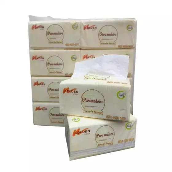Lenços de Papel Descartáveis 5 Camadas – 400 Unid -Super Macios e Resistentes