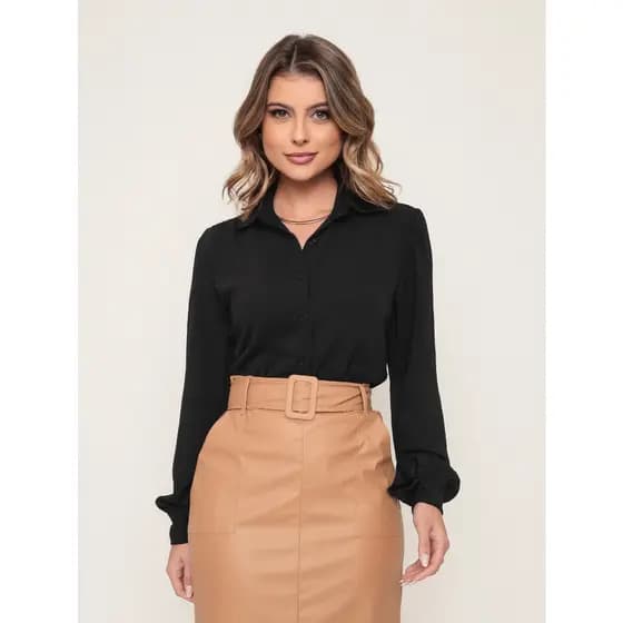 Camisa Social Feminina Versátil