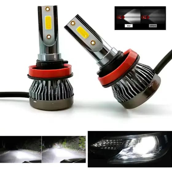 2 Lampada HB4 farol ALTO 36w 6500k 22000lm Super Led farol de milha auxiliar super forte ultra branca