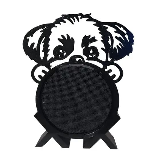 Suporte Alexa Echo Pop Cachorro "Shih-tzu"