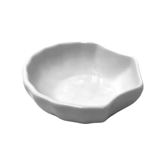 Mini Tigela Concha de Porcelana 100 ml Branca Servir Porções