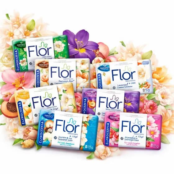 SABONETE FLOR DE YPÊ 85g KIT COM 12