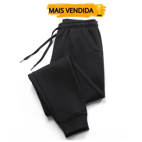 Calça Moletom Masculina Adulta