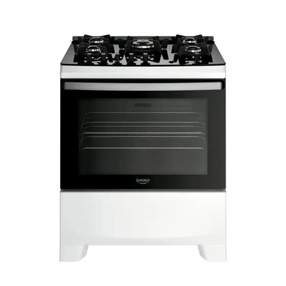 Fogão 5 Bocas Dako Supreme com Mesa de Vidro Bivolt