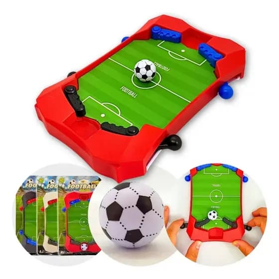 Mini Jogo de Futebol de Mesa Portátil – Diversão Garanti