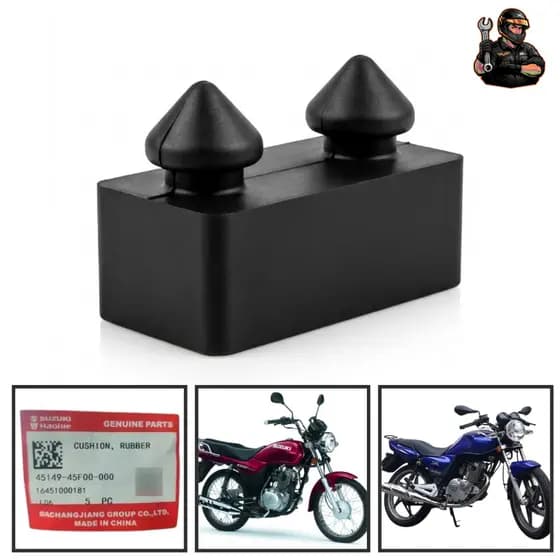 Coxim Banco Original Suzuki Yes 125 EN125 GS120 1 Borracha