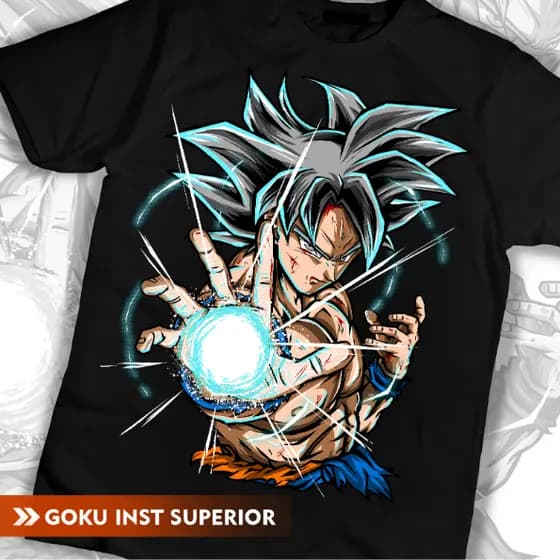 CAMISETA - GOKU INSTINTO SUPERIOR