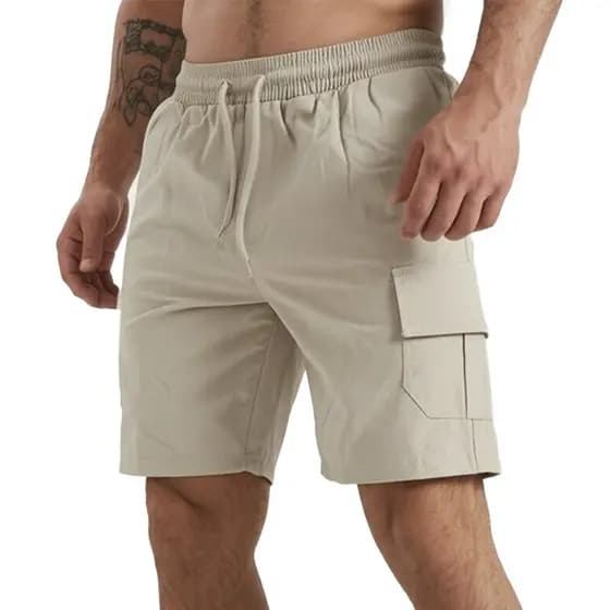Bermuda Cargo Masculina 100% Algodão Com Bolso na Lateral Estilosos Oferta Imperdível