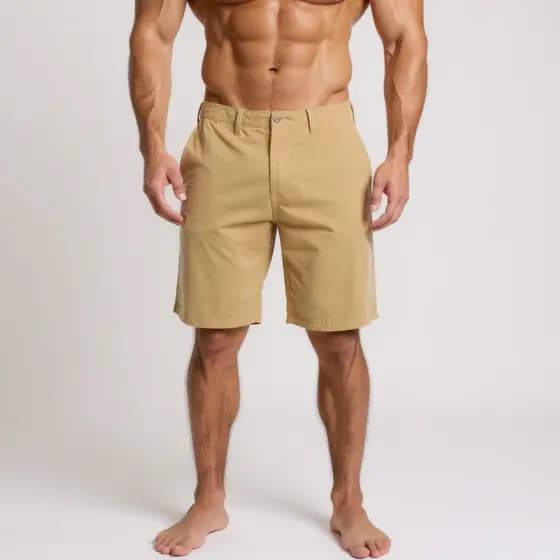 Bermuda Masculina Linho Moderna Fashion Versátil Leve Confortável Casual Imperdível
