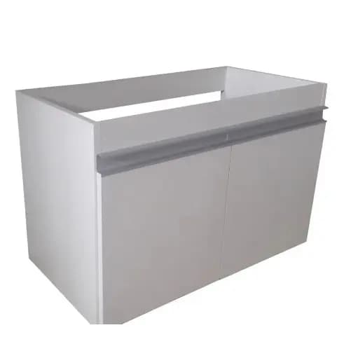 Gabinete Banheiro 60X45X40 Cm Com puxadores 100% Mdf