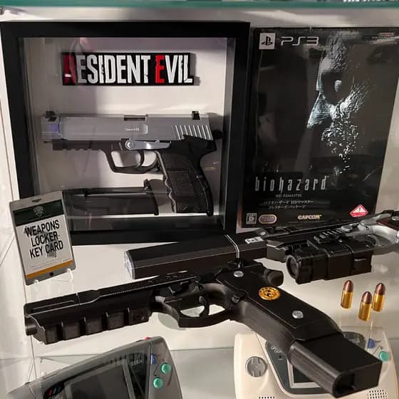 Letreiro Resident Evil - Símbolo Geek Logo Jogo Resident Evil Para Setup Gamer
