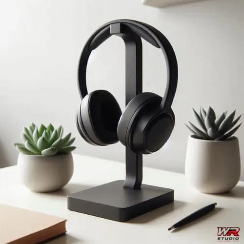 Suporte Universal para Fones de Ouvido Estilo Profissional 🎧🛡️💼