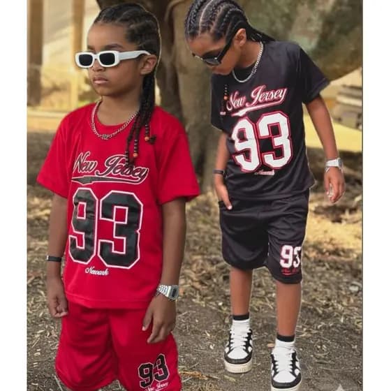 Conjunto Infantil Menino Juvenil Masculino Kit Bermuda e Camiseta Dry Fit Roupa Verão