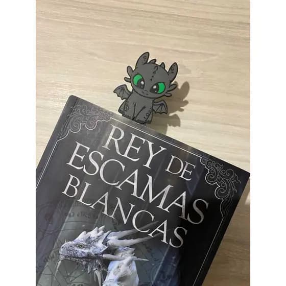 Kit 5 Marcadores De Página Banguela Como Treinar Seu Dragão Clip Leitura Fofo