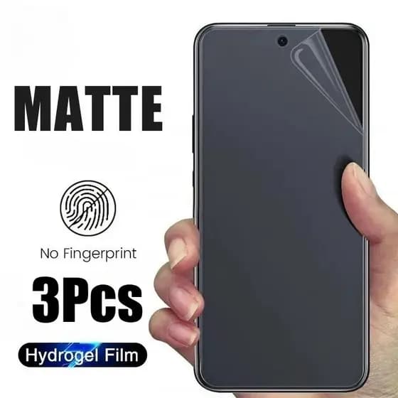 3 Unidades De Filme De Hidrogel Macio Fosco Para iPhone 13 14 15 16 16e 17 17e Mini Pro Plus Max Anti Spy Privacy E Prot