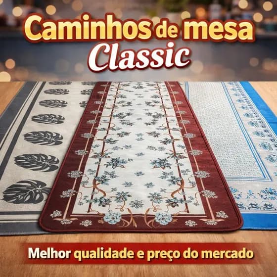Caminho de Mesa Classic ** SORTIDO**