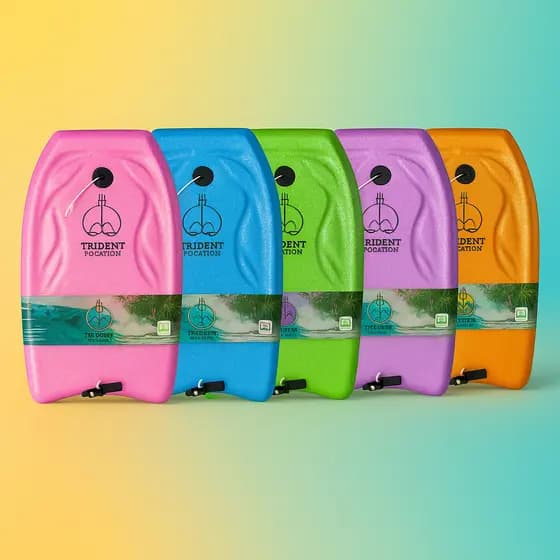 Prancha Surf BodyBoard Baby Com Leash Praia Piscina
