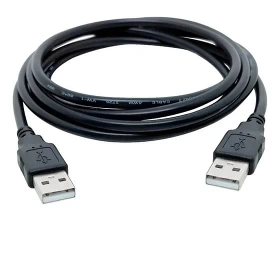 Cabo usb 2.0 macho e macho 1.5metros