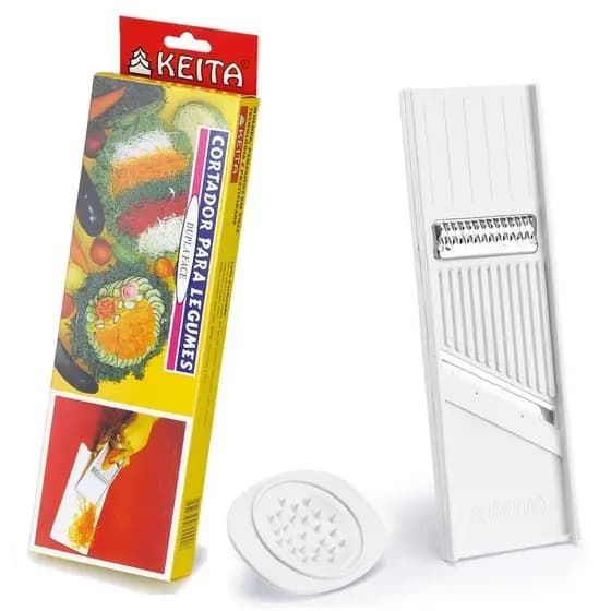 Cortador Para Legumes Keita Ralador Fatiador Dupla Face Macarrão De Legumes