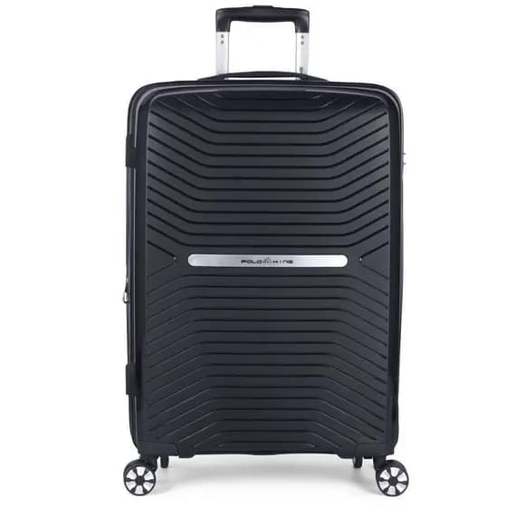 Mala de Viagem 23Kg Media Tulum Preto Rodas 360 Polo King