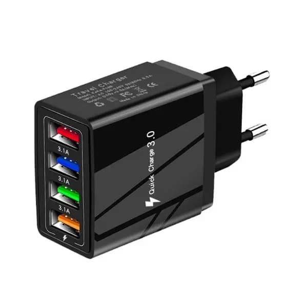 Carregador Varias Entradas 4x1 Tipo C